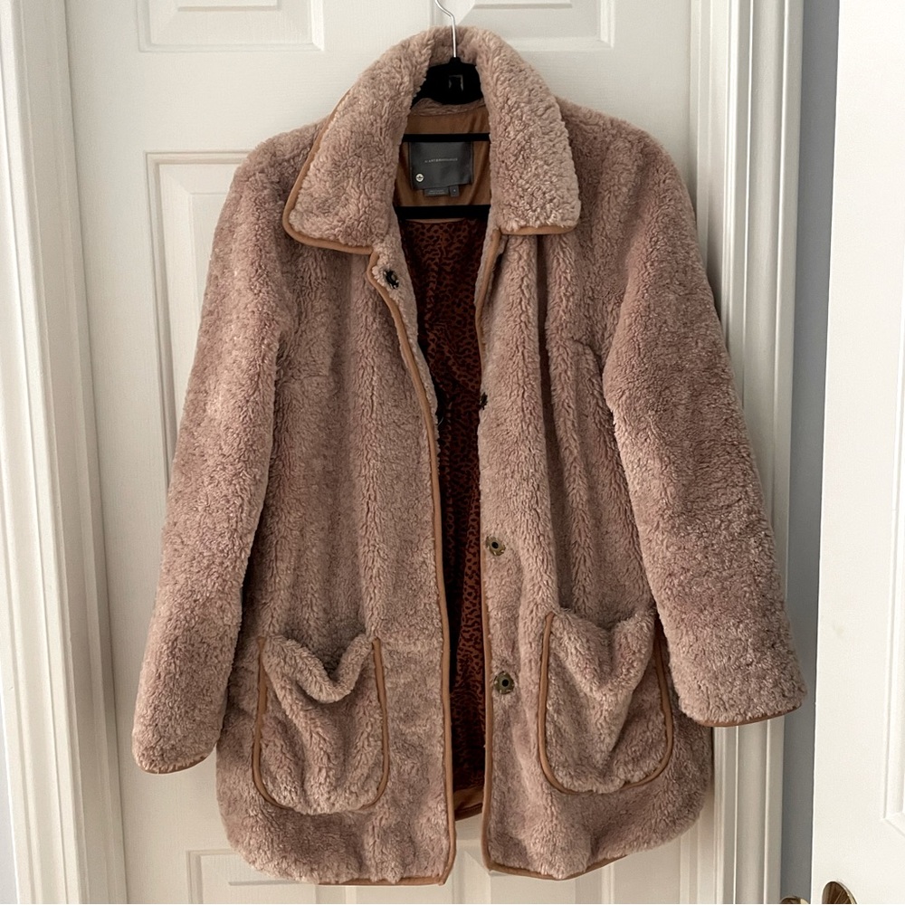 by Anthropologie Teddy Coat